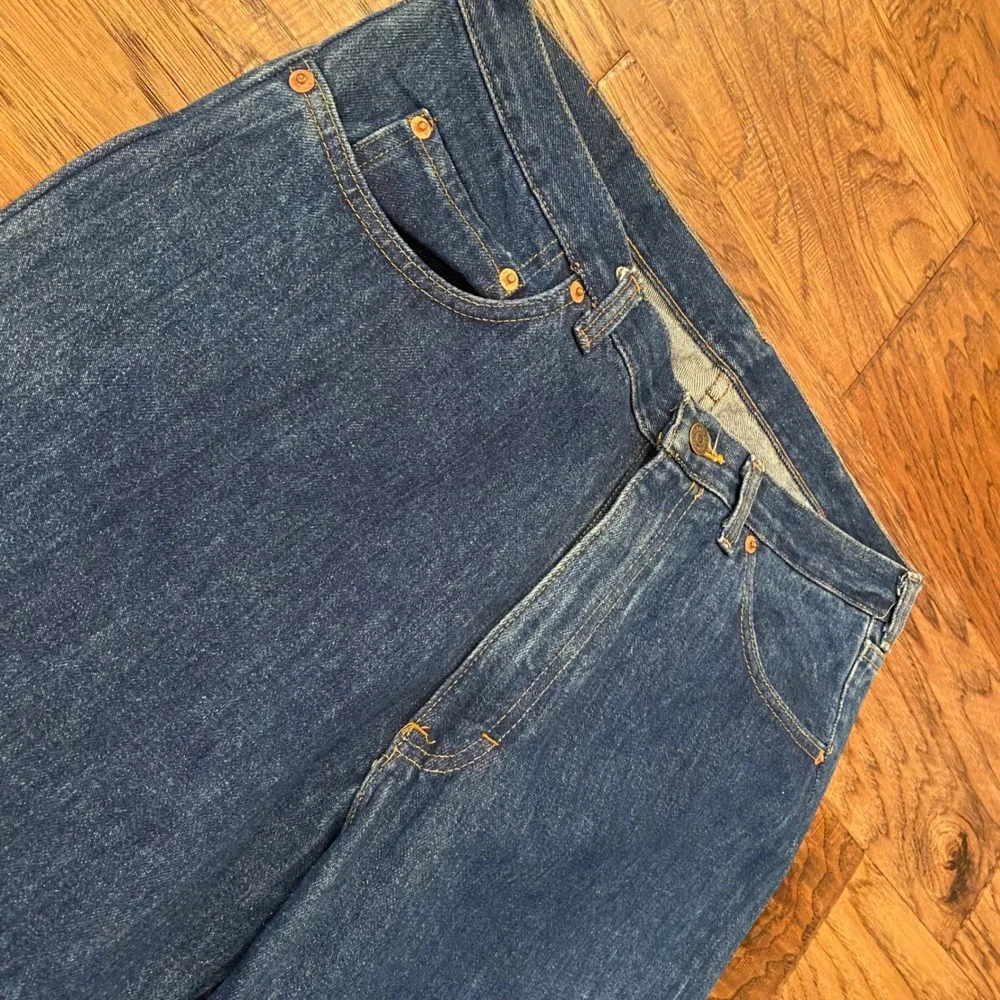 Polo Ralph Lauren Authentic Dungarees USA Blue Straight Leg Jeans W34 L32